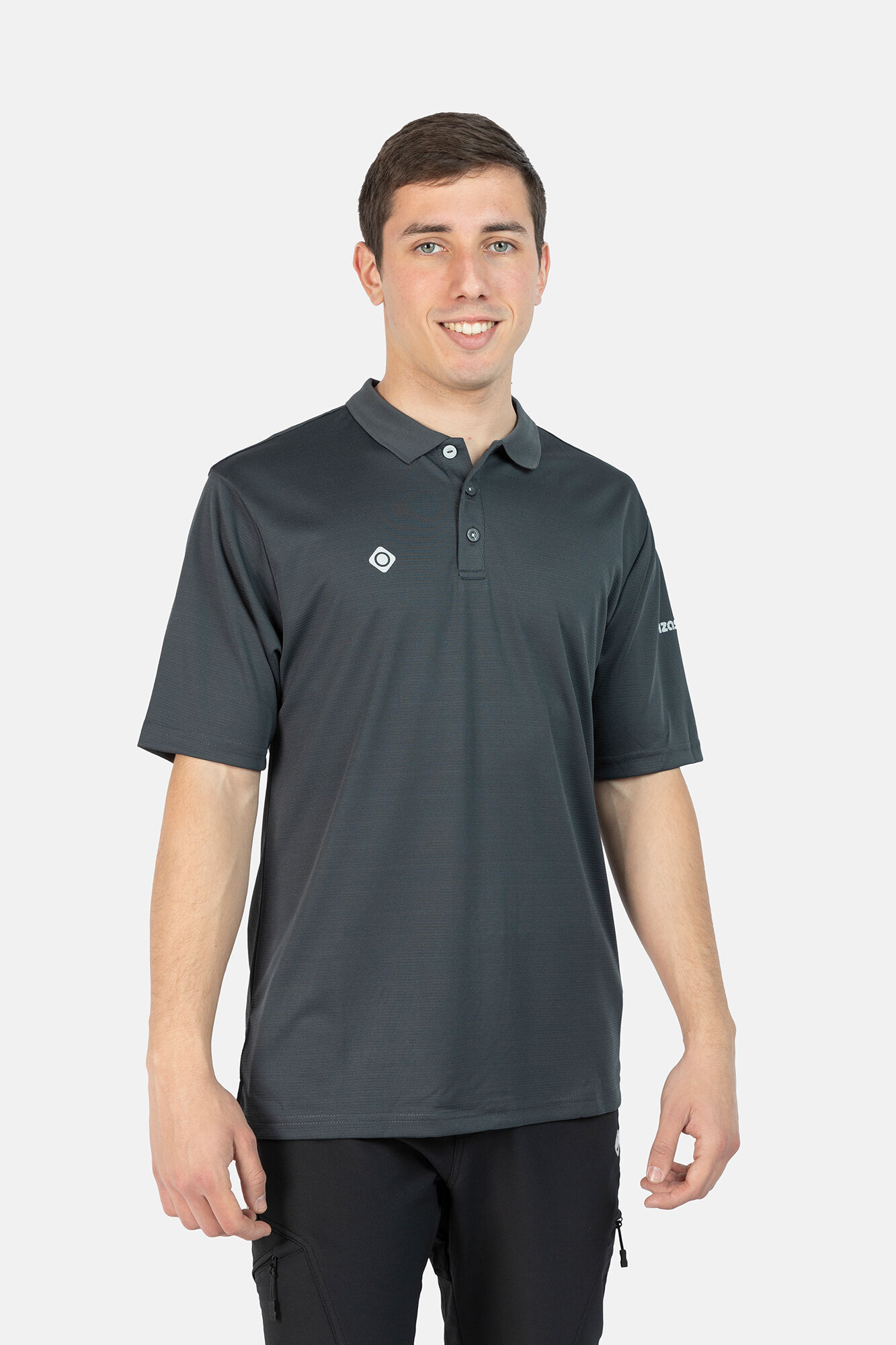 Polo técnico Ordesa M - Cinza escuro