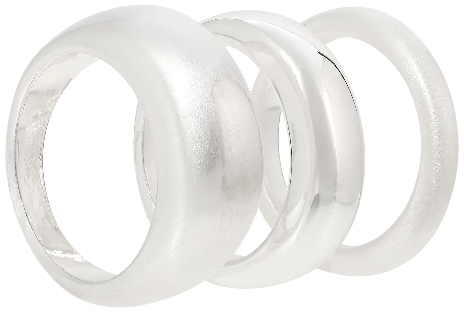 Ring-Set - Matt Silver