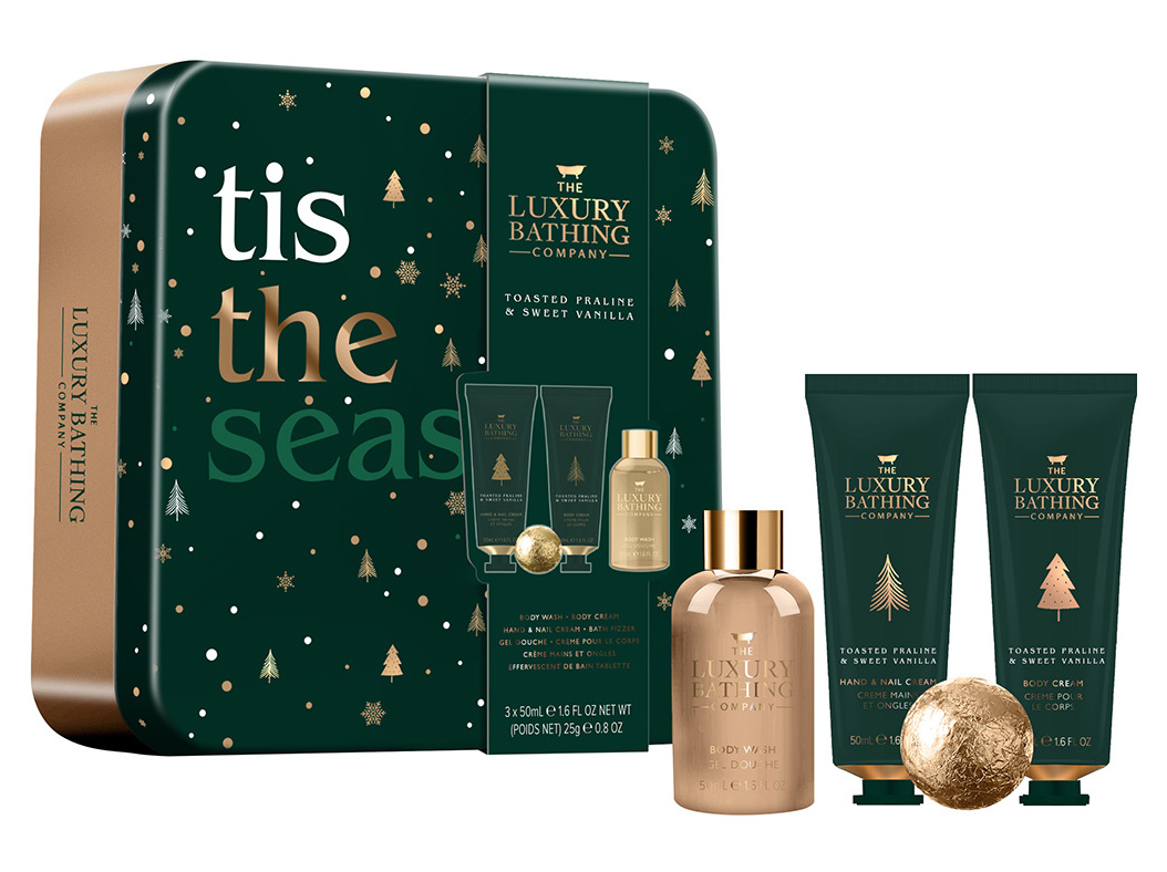 CONJUNTO THE LUXURY BATHING TIS THE SEASON 3X50ML