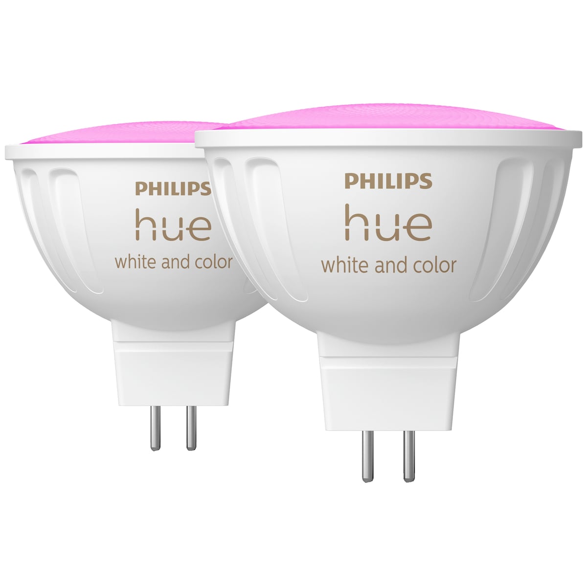 Philips Hue WCA MR16 LED-lyspære 6,3 W 2-pk