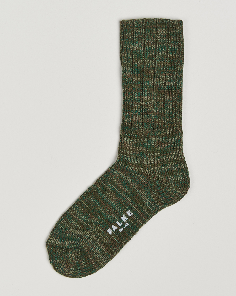 Falke Brooklyn Cotton Sock Brown Tan