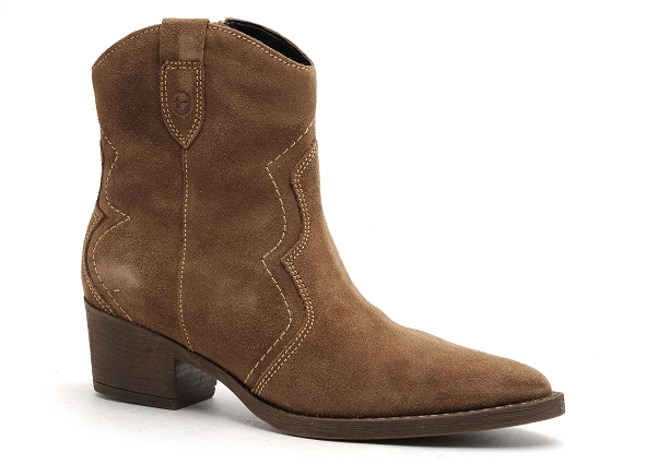 Tamaris boots bottine talons femme 25702 41 marron