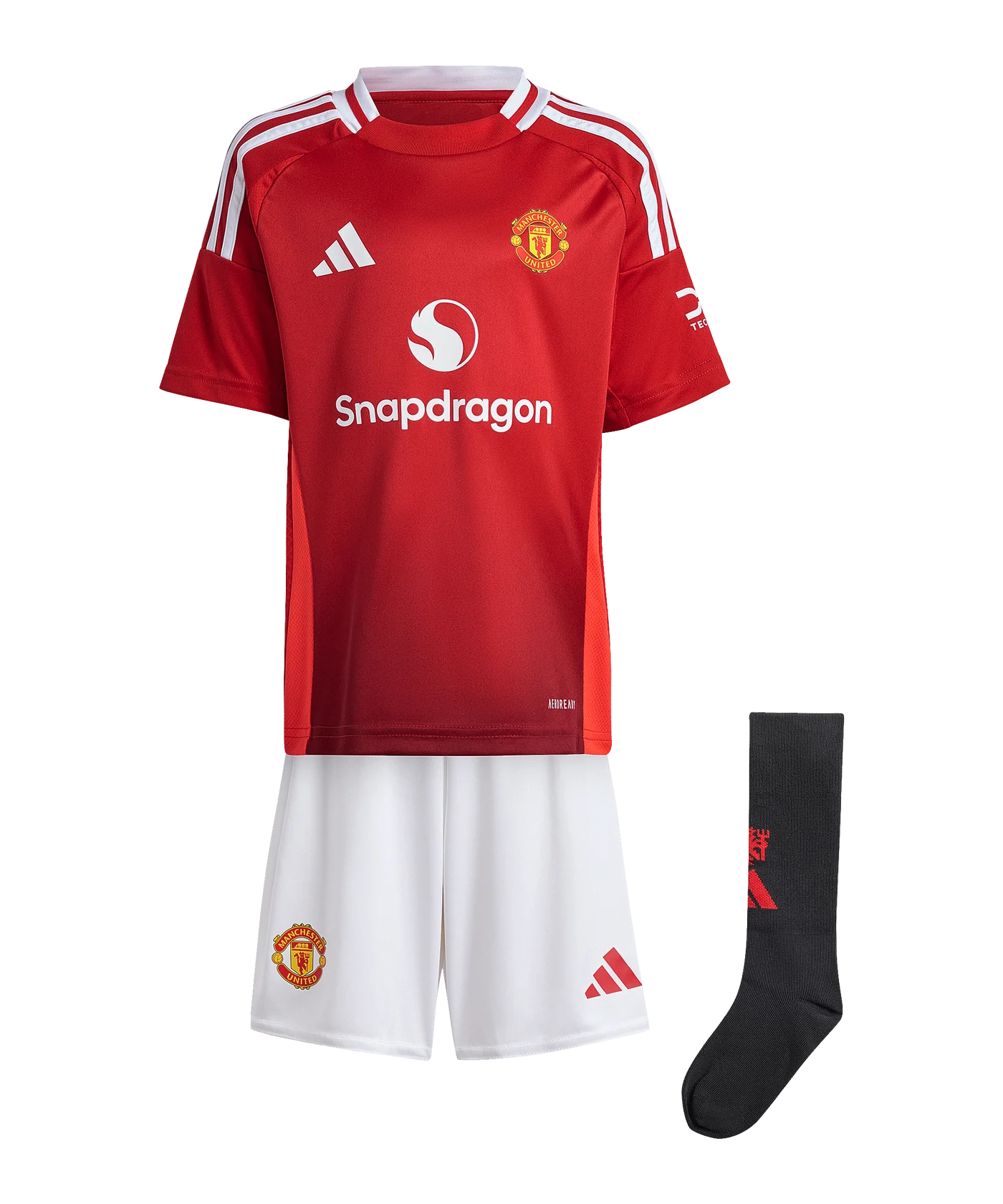 adidas Manchester United Minikit Home 2024/2025 Kids Rot