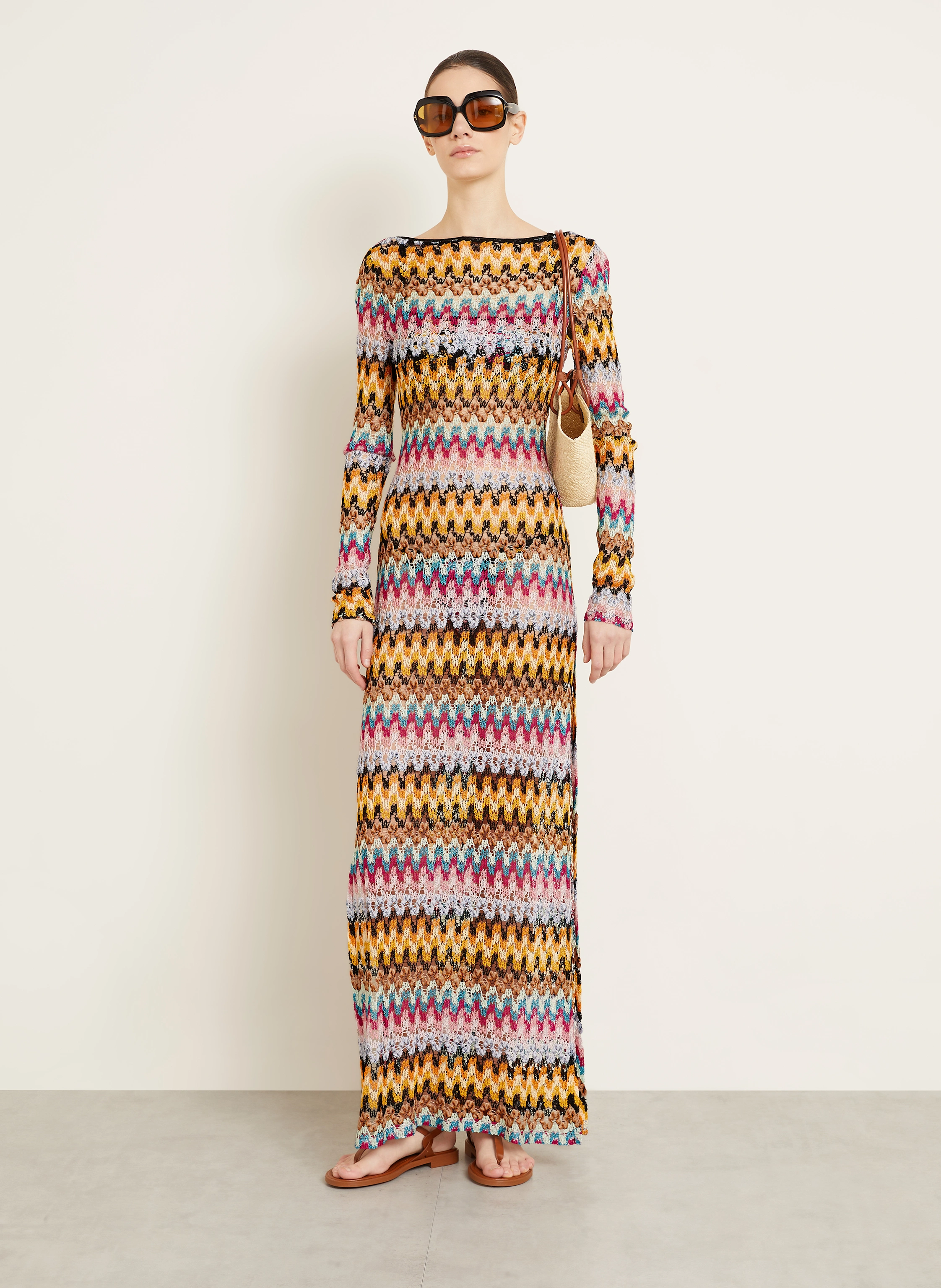 MISSONI Strandkleid mit Glitzergarn