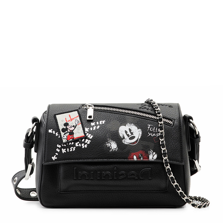 Desigual Bag_Mickey Rock | NOIR