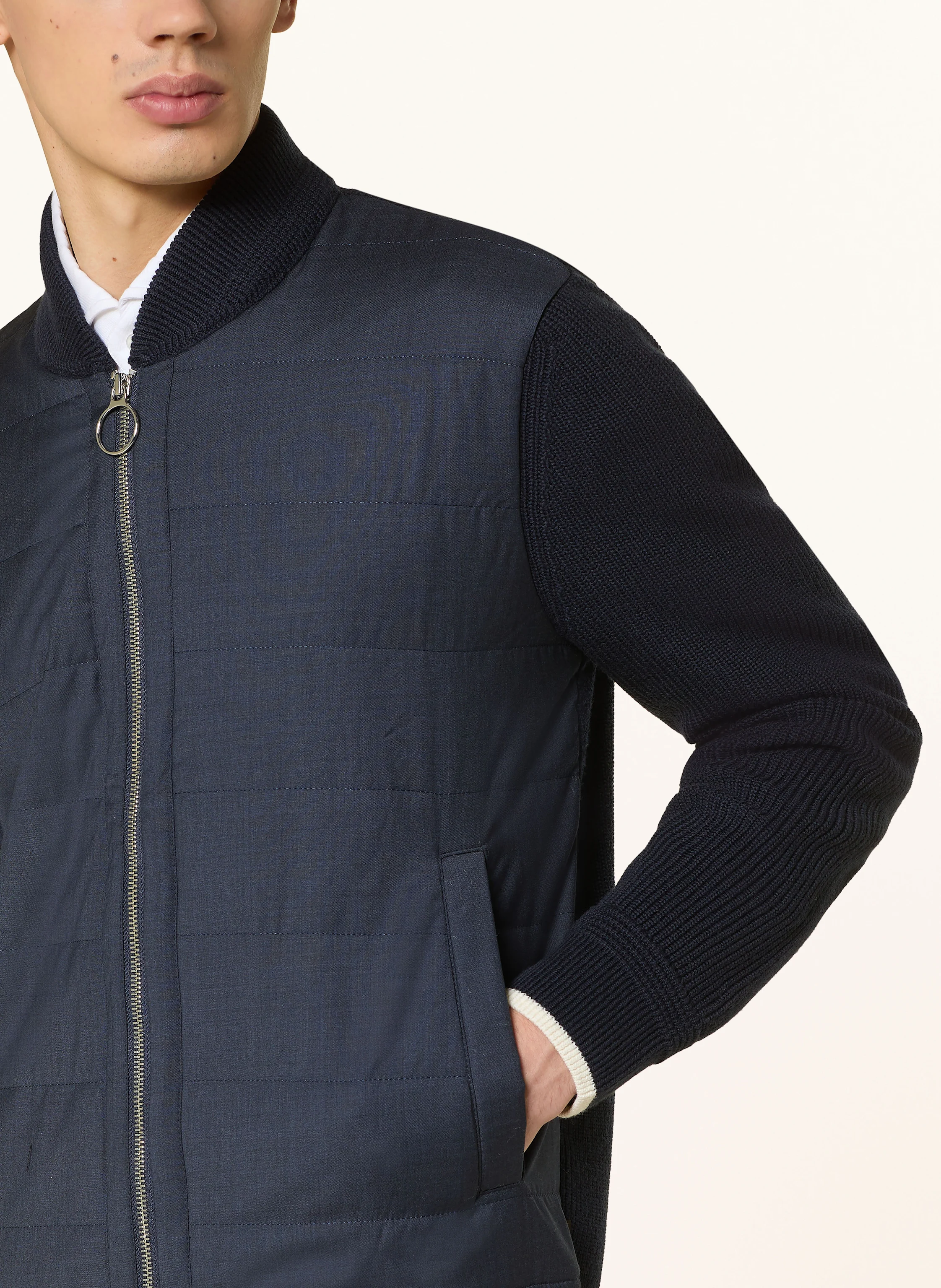 windsor. Blouson NIBO-J im Materialmix