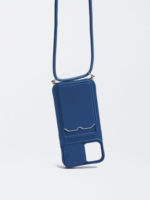 Carcasa Para Móvil Iphone 12 - Azul