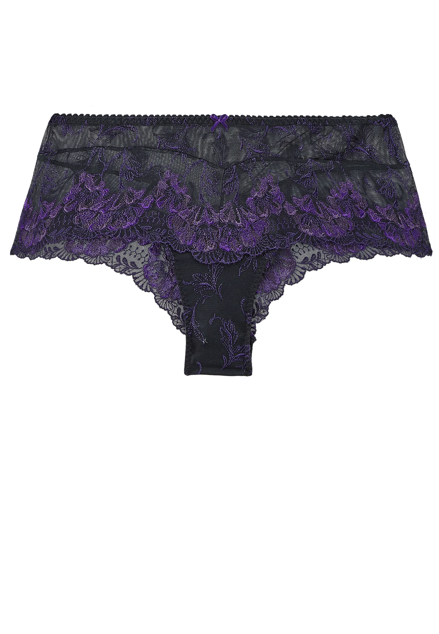 A FLEUR DE TOI - Culotte shorty | Noir