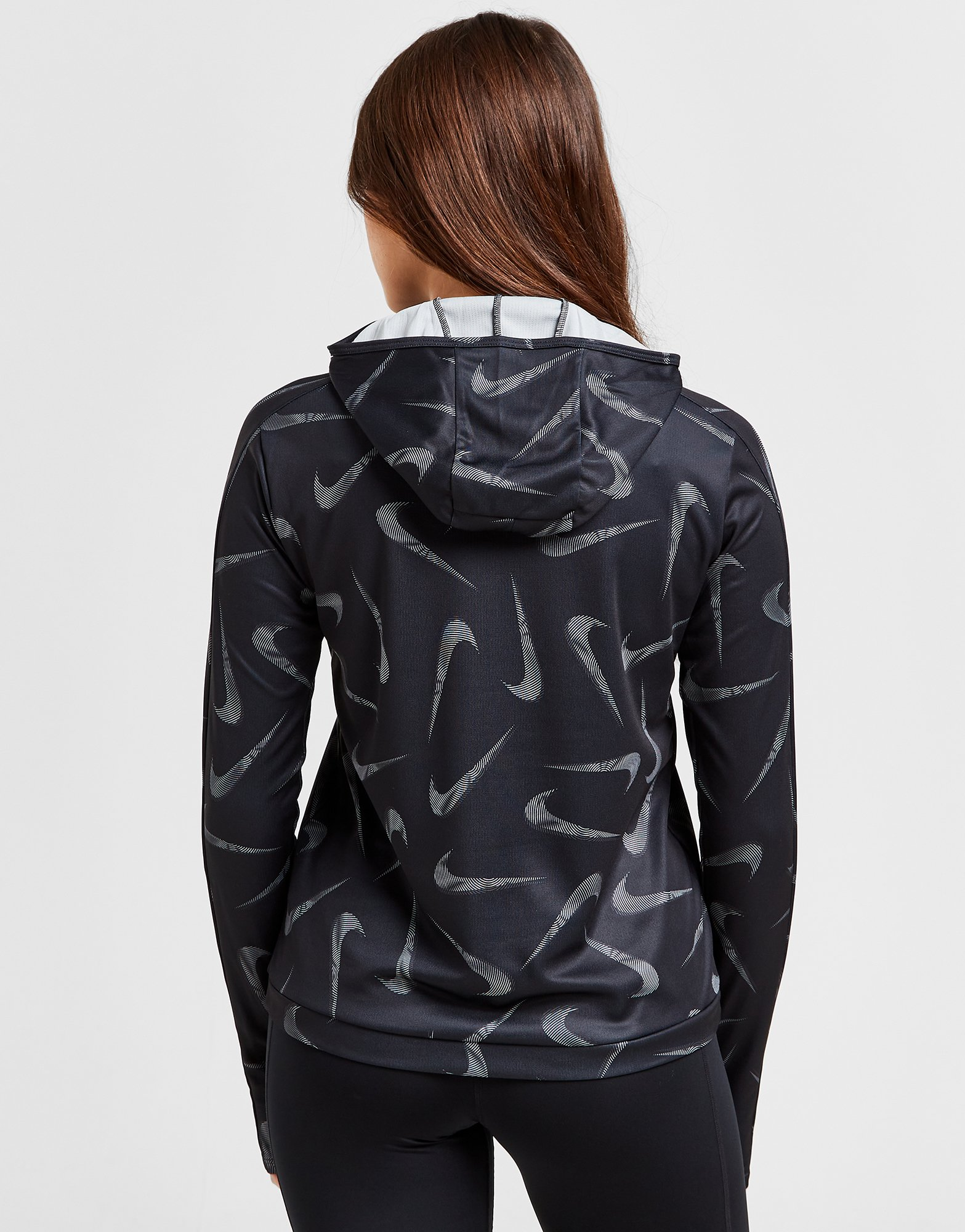 Nike Training Pacer All Over Print Overhead Hoodie
