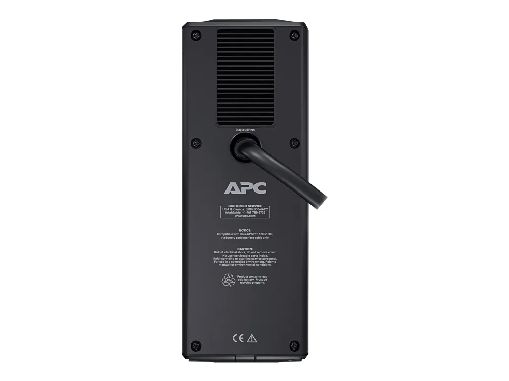 APC Back-UPS Pro Battery Pack 24V - Batterihus - 12 V - 2 x batteri - Blysyre - sort - for P/N: BR1500, BR1500G, BR1500G-BR, BR1500G-CN, BR1500G-FR, BR1500G-GR, BR1500GI, BR1500I
