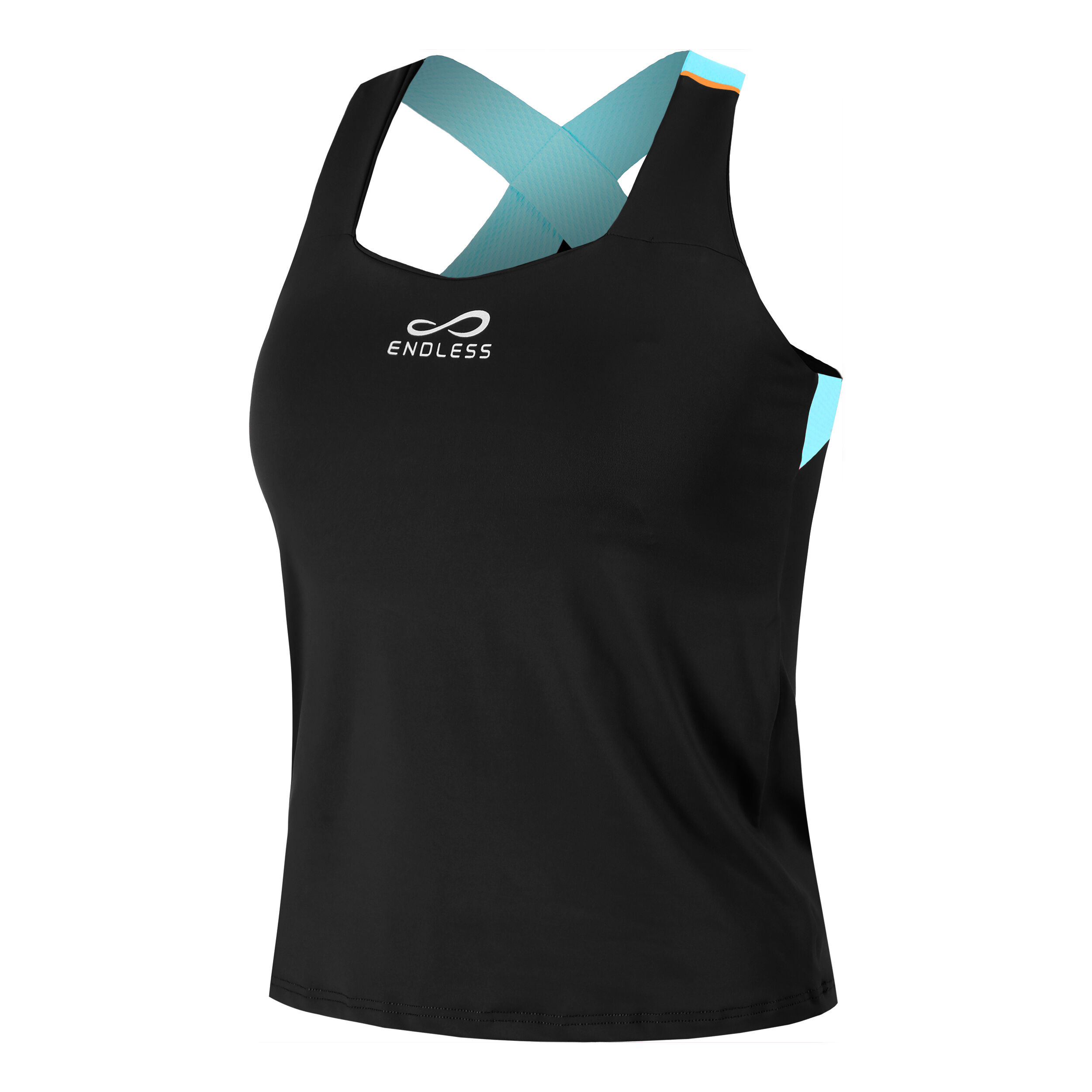 Endless Cross Débardeur Tank Top Femmes - Noir , Bleu