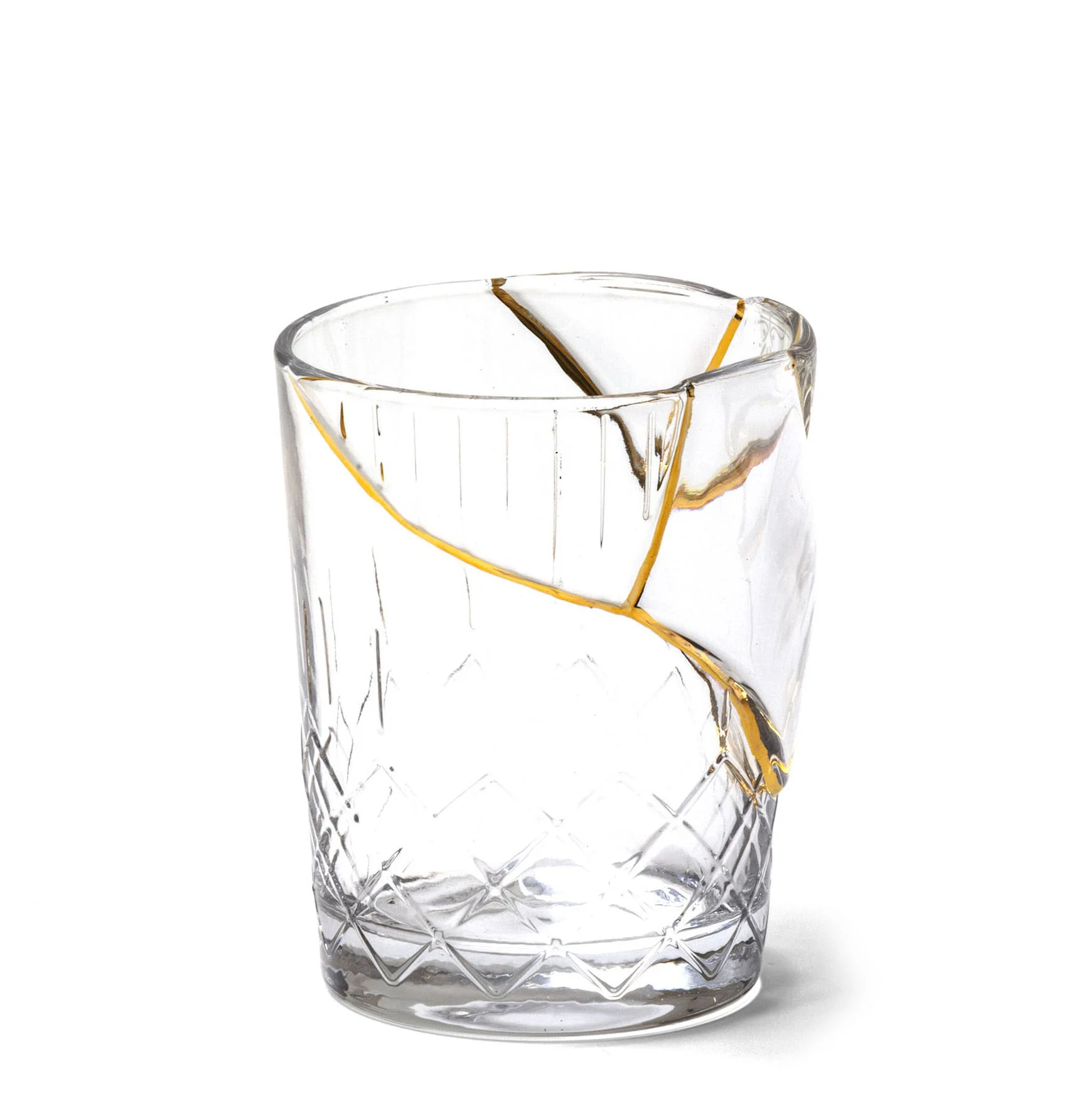 KINTSUGI N°1 - Verre en verre | Transparent