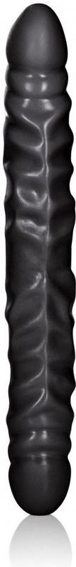 CalExotics - Veined Double Dong 12 inch - Dongs Double Zwart