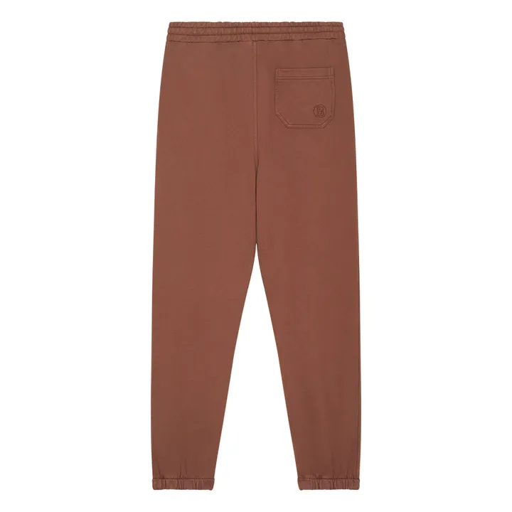SMALLABLE BASICS Jogging Slim Homme Coton Bio | Marron