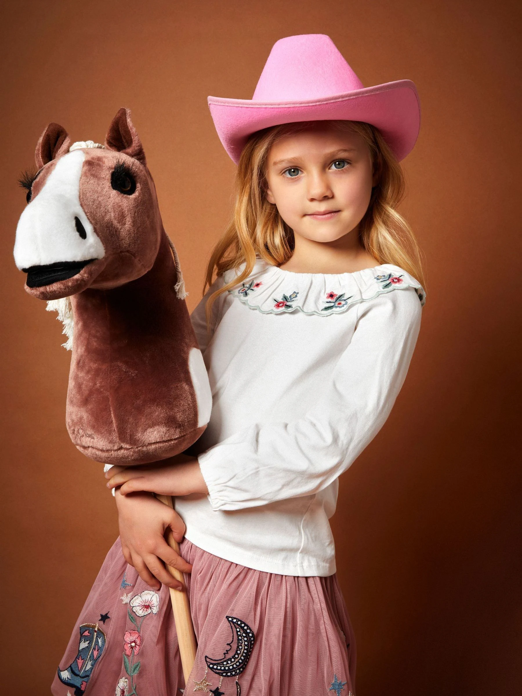 Monsoon Embroidered Collar Top