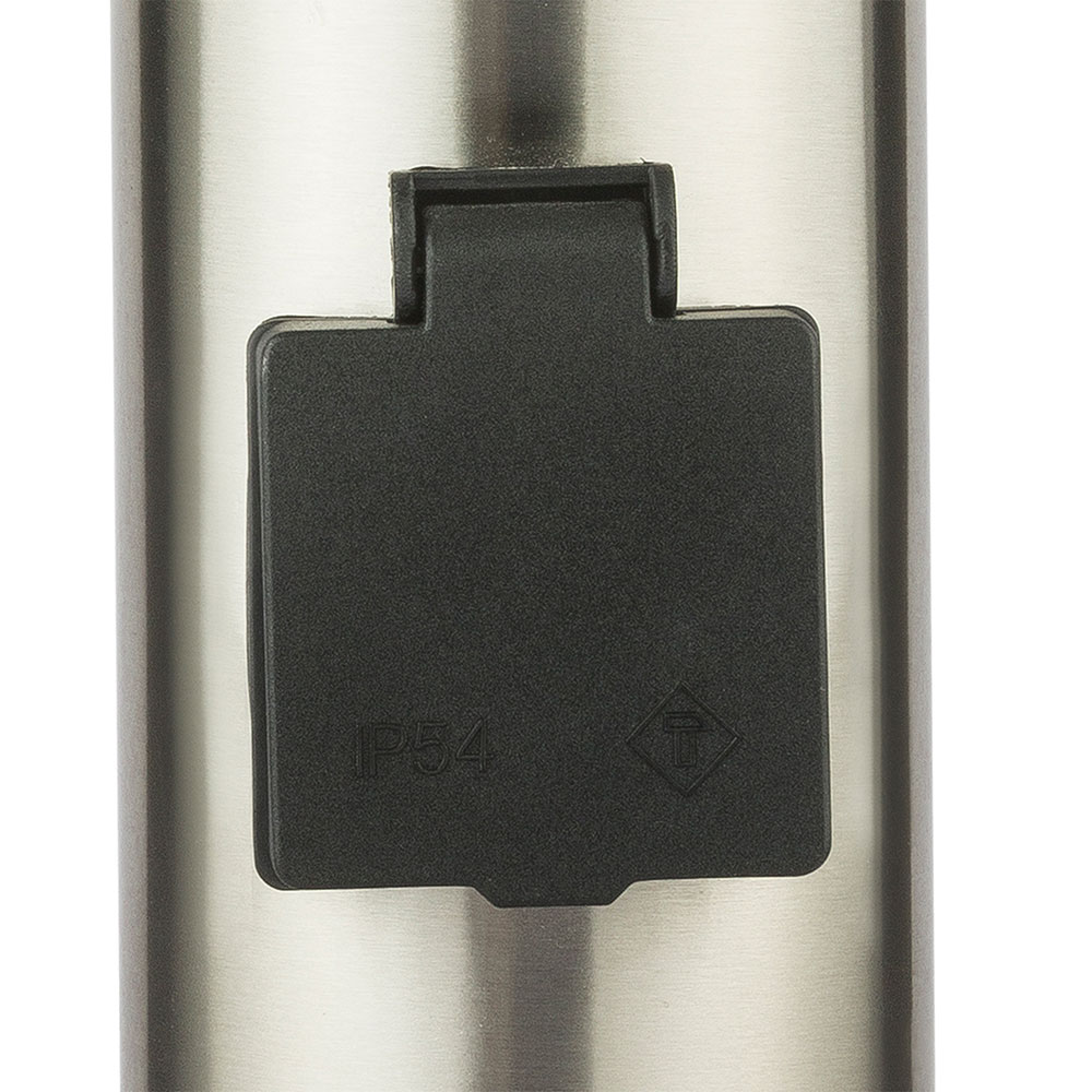 Stehlampe, 2x Steckdose, Bewegungsmelder, H 60 cm, BOSTON