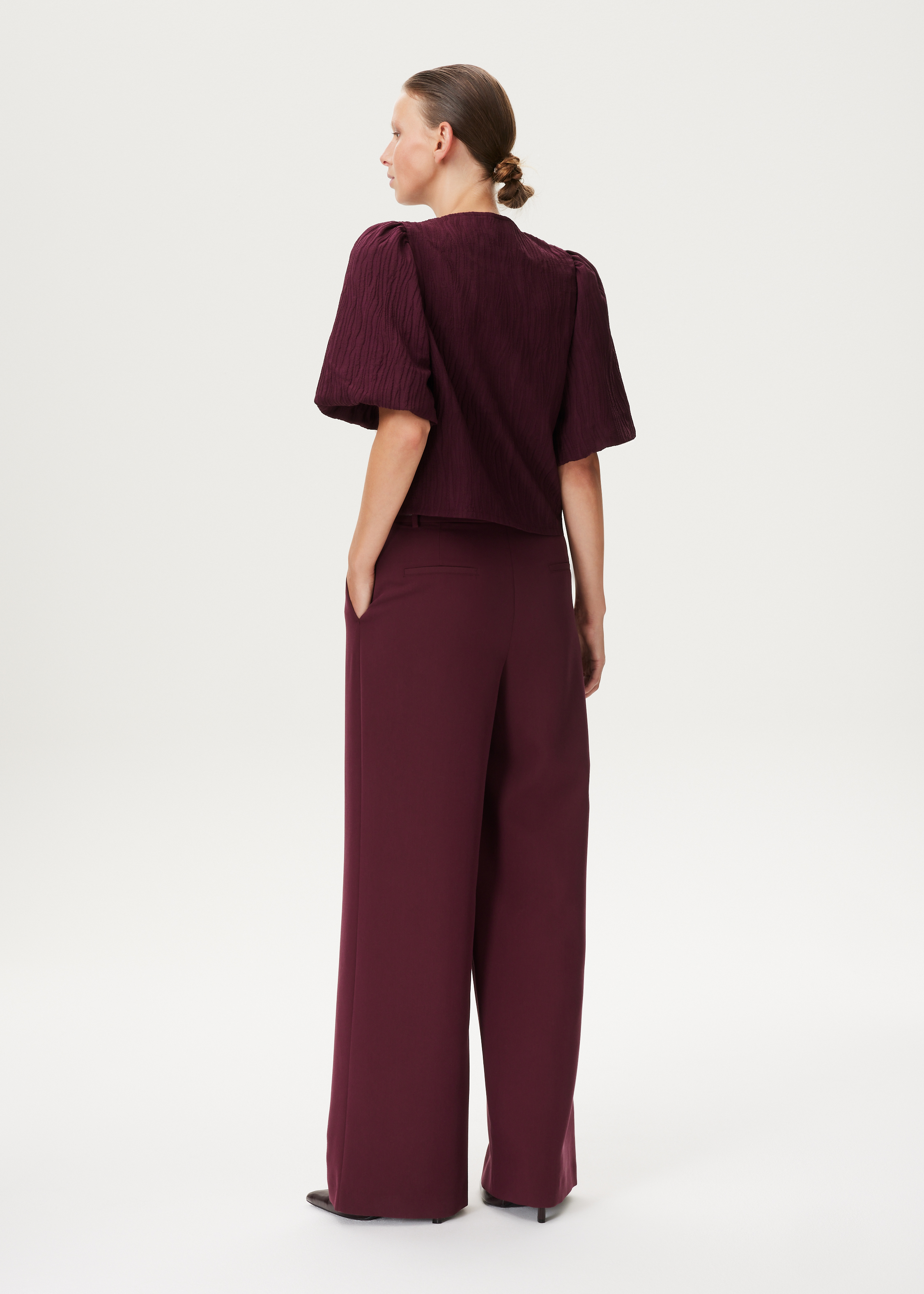 Blouse met structuur