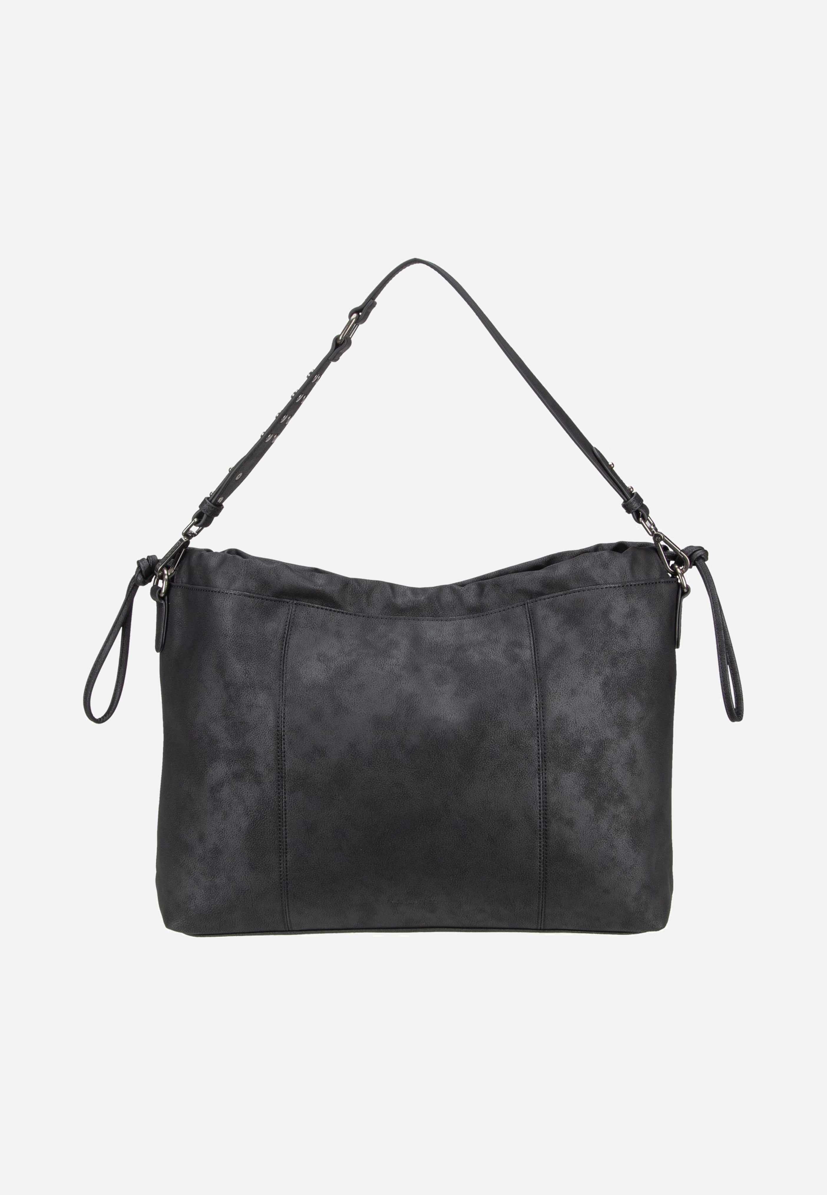 Rebel At Heart Squeezy Black - Hobo Bag