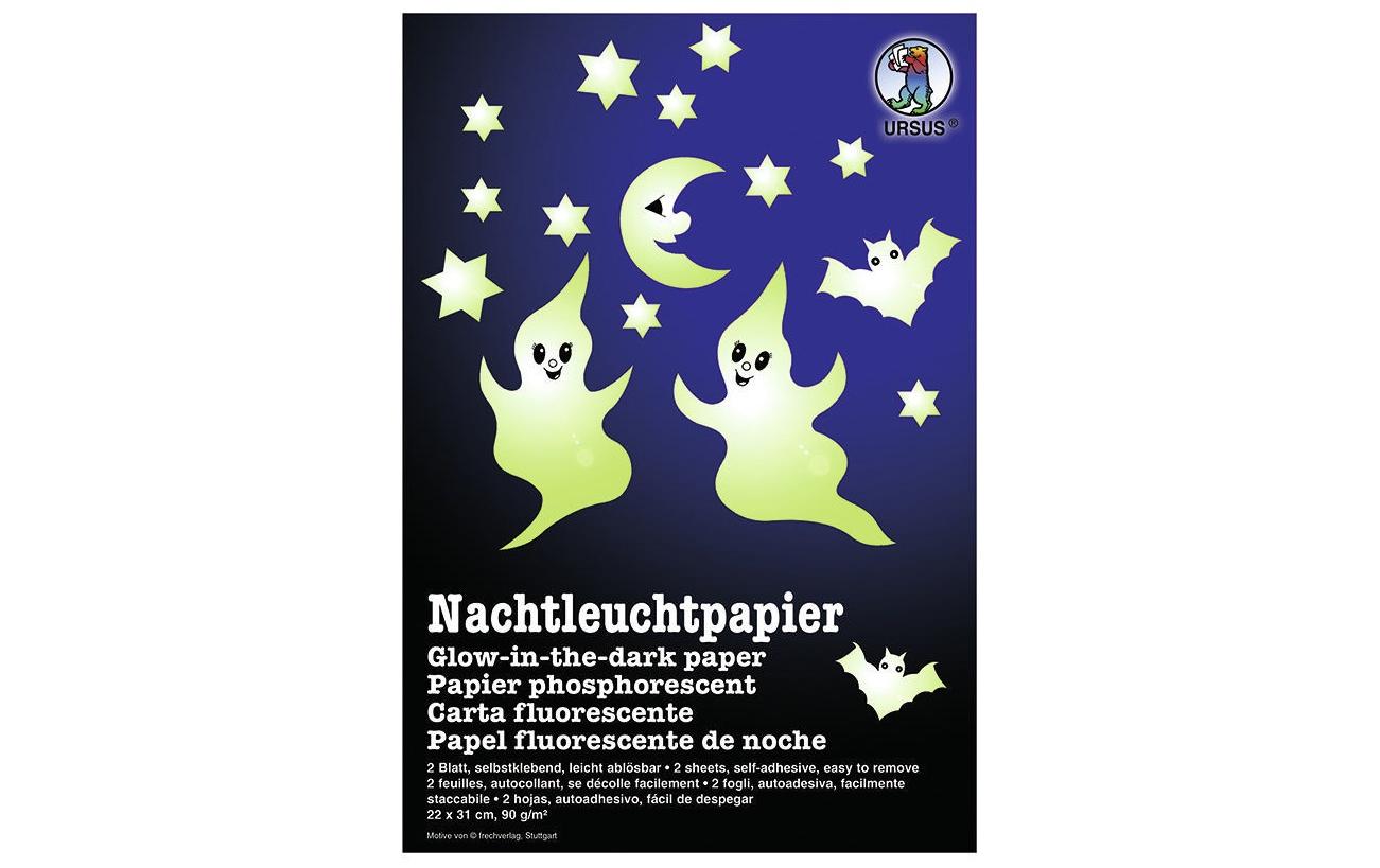 Nachtleuchtpapier MehrfarbigNachtleuchtpapier