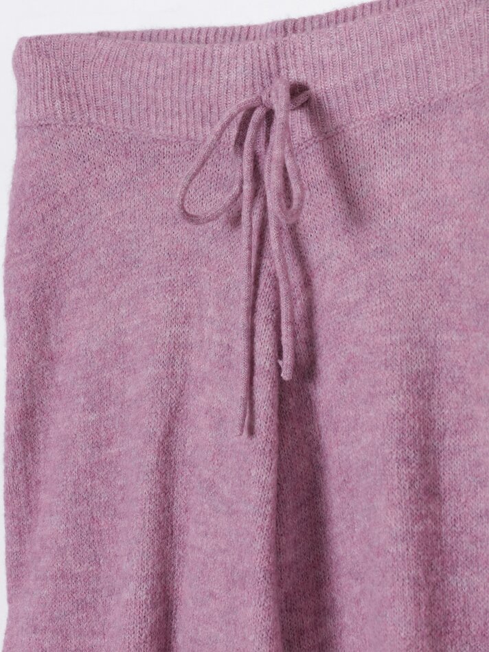 Calça jogger de malha - Lilás