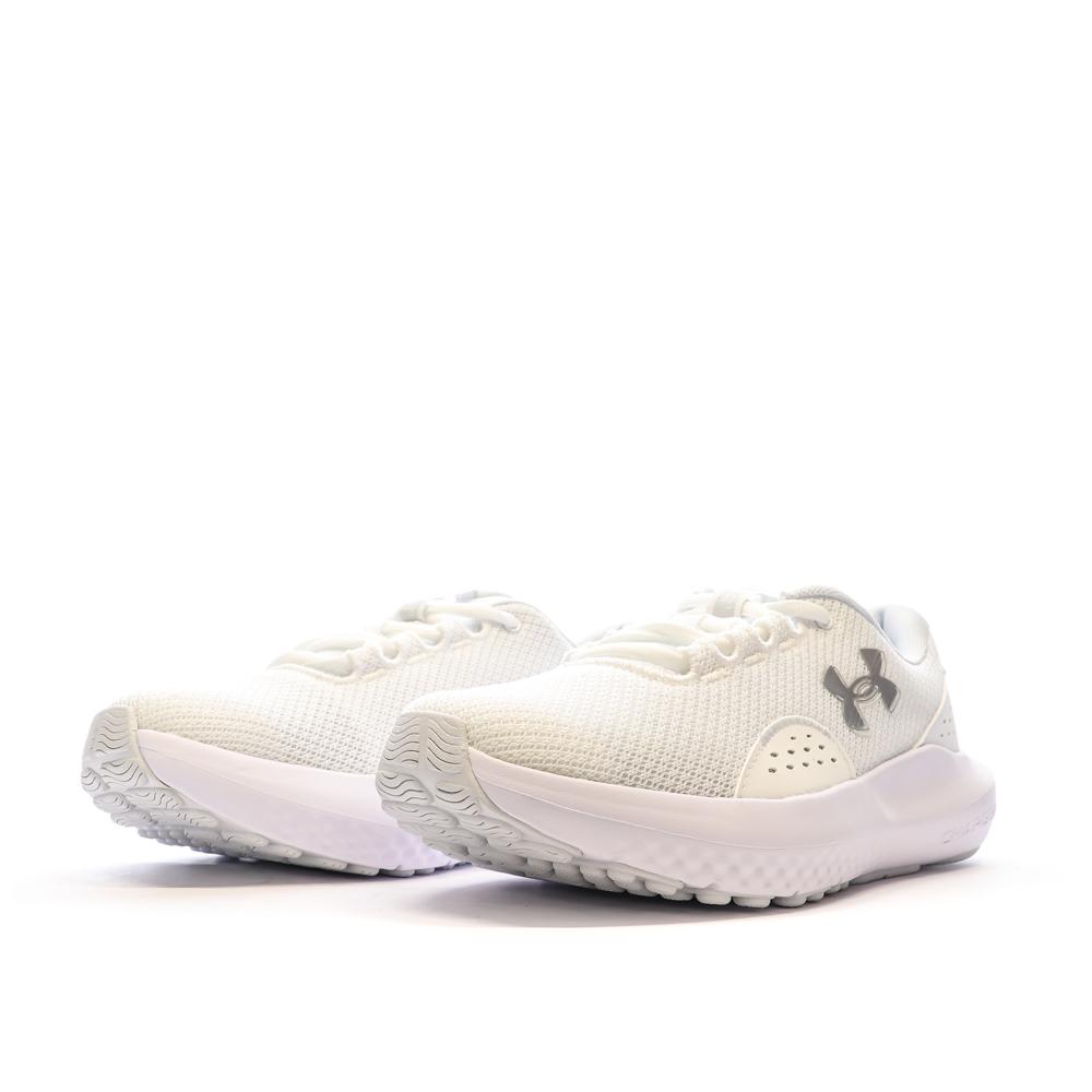 Under Armour Chaussures de Running Blanc Femme Under Armour Charged Surge 4