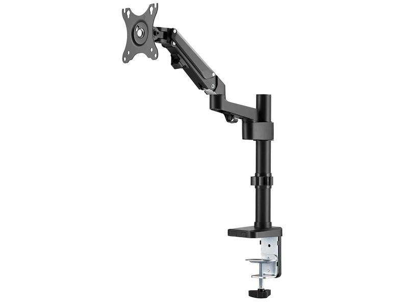 NEOMOUNTS Tischhalterung DS70-750BL1 bis 7 kg – Schwarz Full-Motion-Tischhalterung für 17-27
