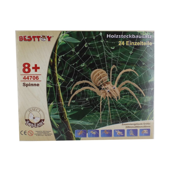 Besttoy - Holz-Modellbau - Spinne