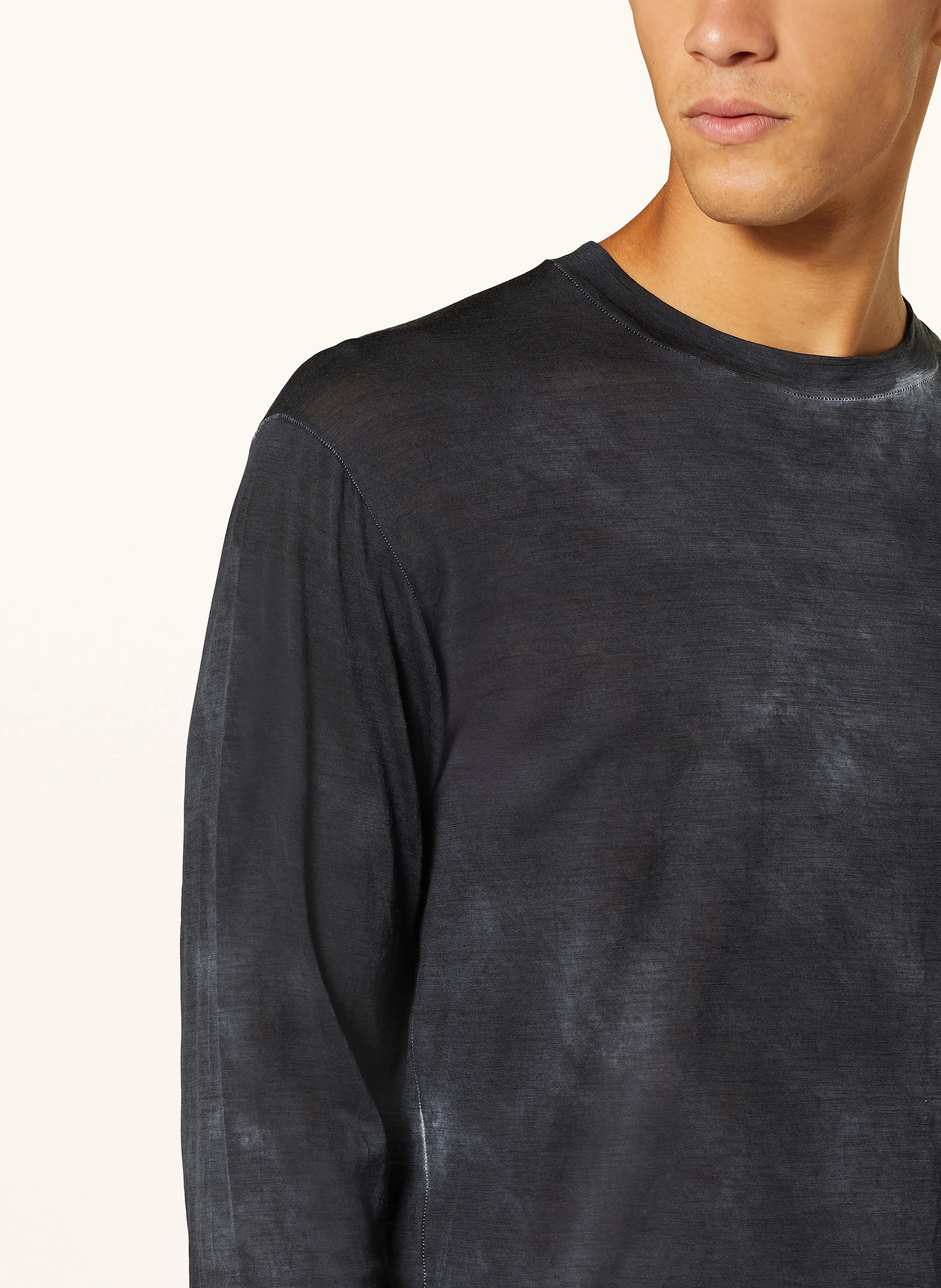 SATISFY Longsleeve CLOUDMERINO™ aus Merinowolle