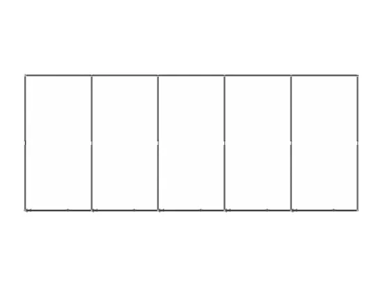 Chenil cage enclos pac noire 480 x 192 x 200 cm 02_0041887