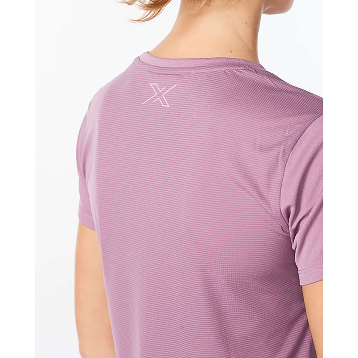 2XU Aero Hardloopshirt Korte Mouwen Lila Dames