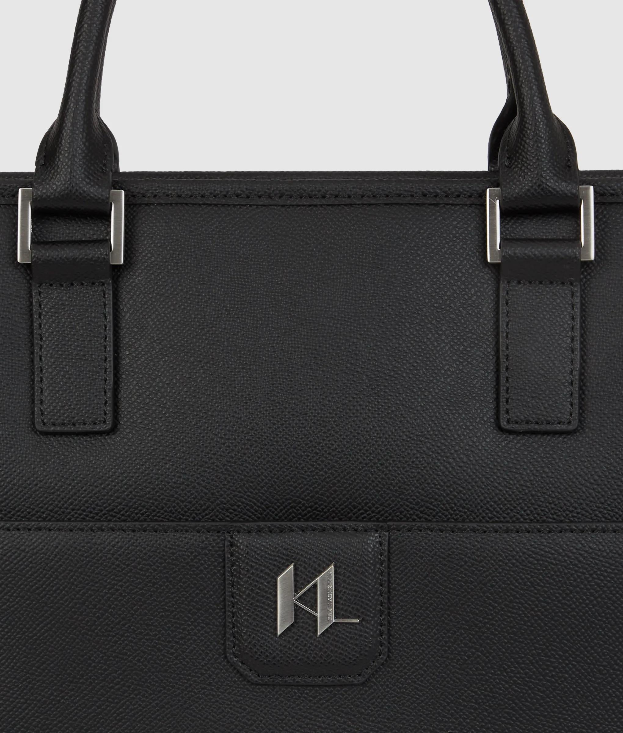 K/Monogram leren draagtas