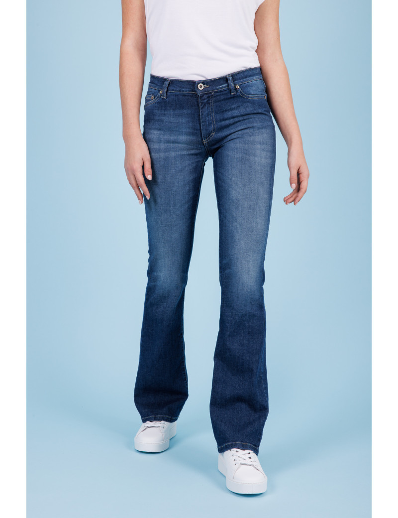 PLEASE JEAN BOOTCUT BLEU DENIM
