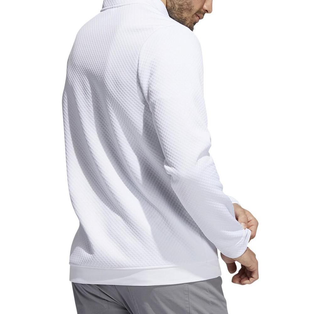 Adidas Sweat 1/4 Zip Blanc Homme Adidas GR3105