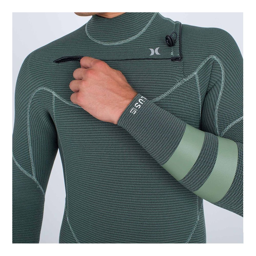 Hurley PLUS CZ - Combinaison intégrale 4/3 mm Homme black petina