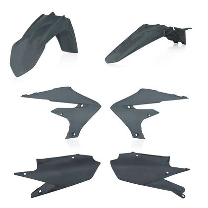 Kit plastiques Acerbis COULEUR GRIS METALLIQUE