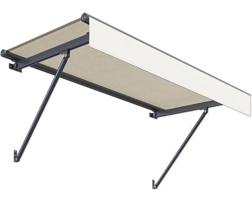SCALA luifel, frame RAL 7016 antracietgrijs, 120x90 cm, stofdessin 7133