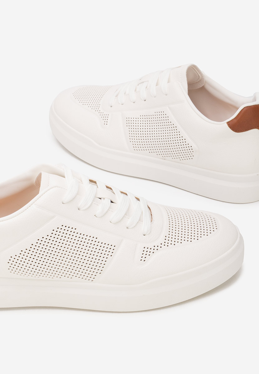 Baskets pour hommes blancs Zorlan