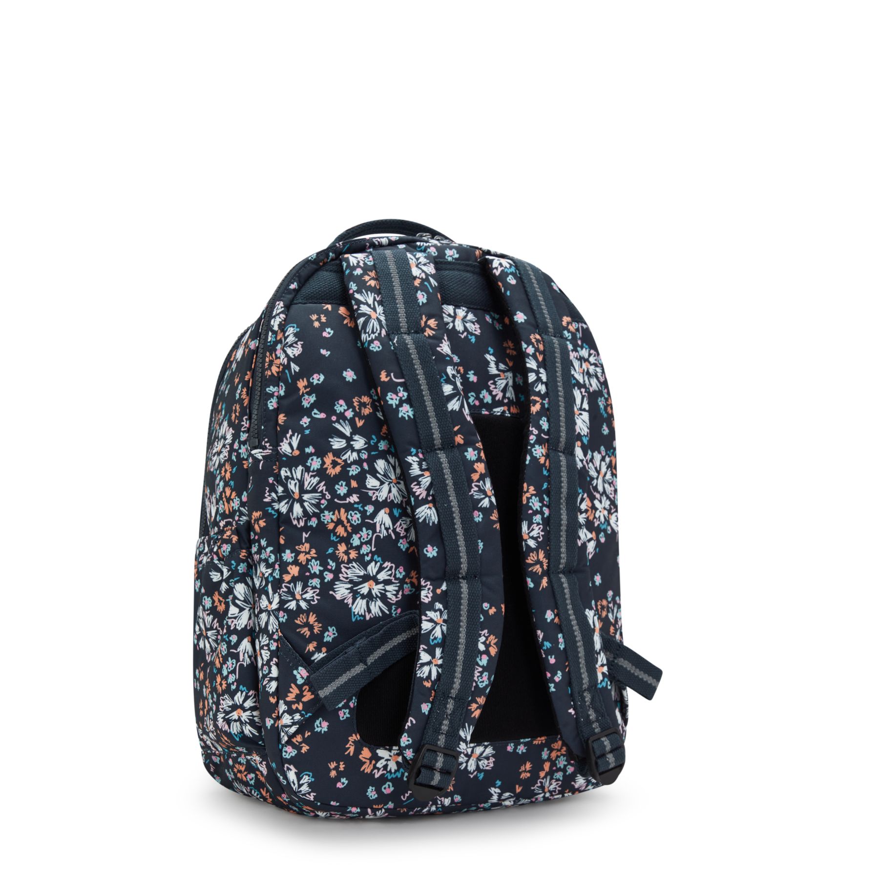 SEOUL COLLEGE Grand sac à dos avec compartiment séparé pour ordinateur portable - Flower Field