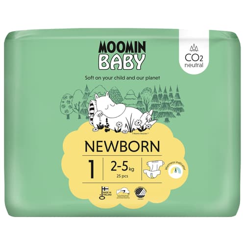 Moomin Baby Windel Größe 1