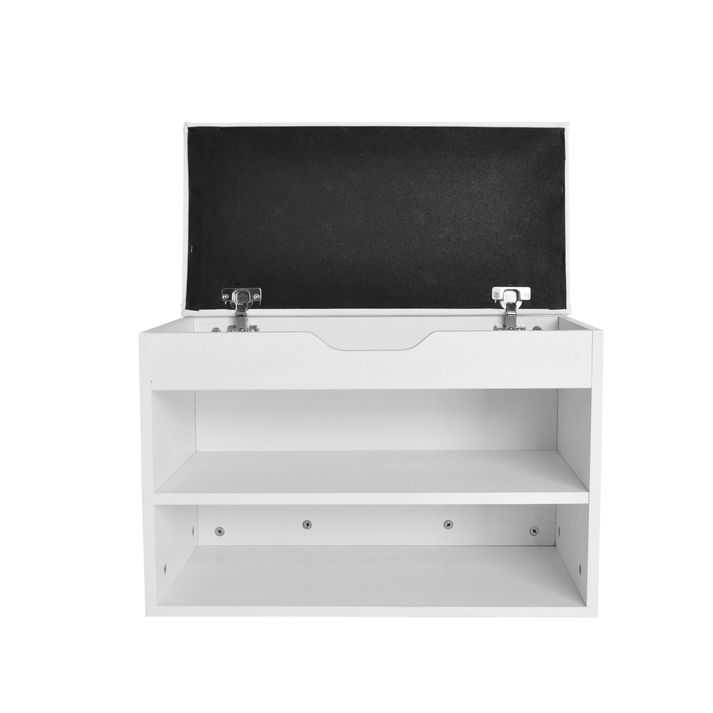 Schuhbank 60 x 30 x 41 cm weiss