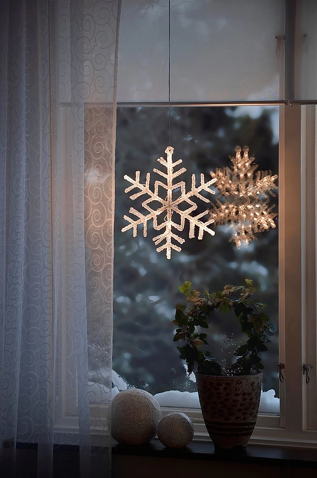 SNOWFLAKE LED-belysning ø 30 cm