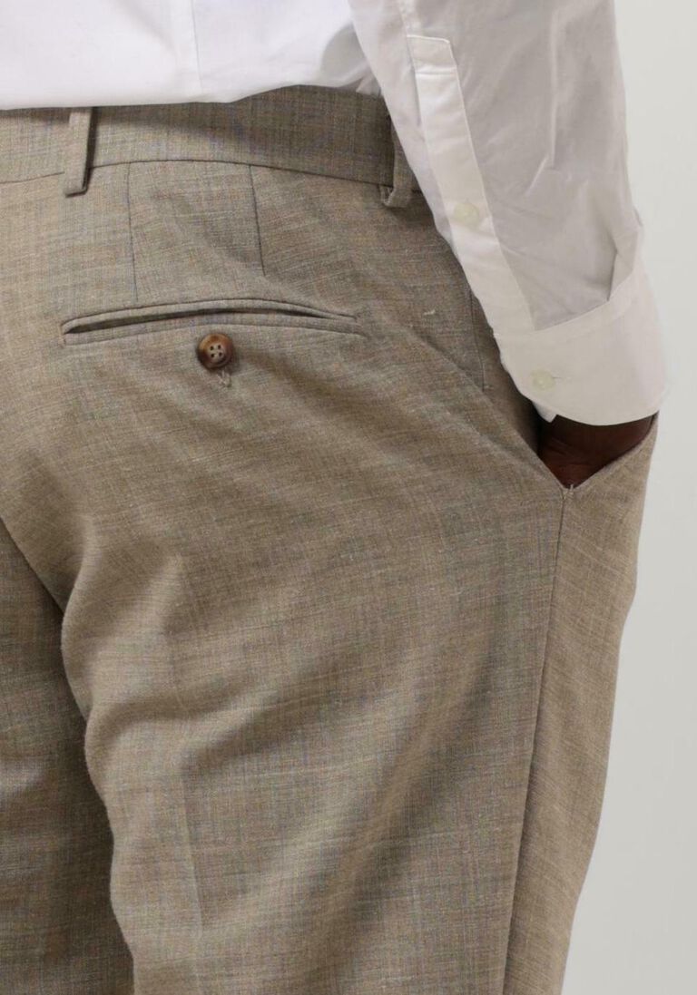 SELECTED HOMME zand selected homme pantalon slhslim-oasis linen trs