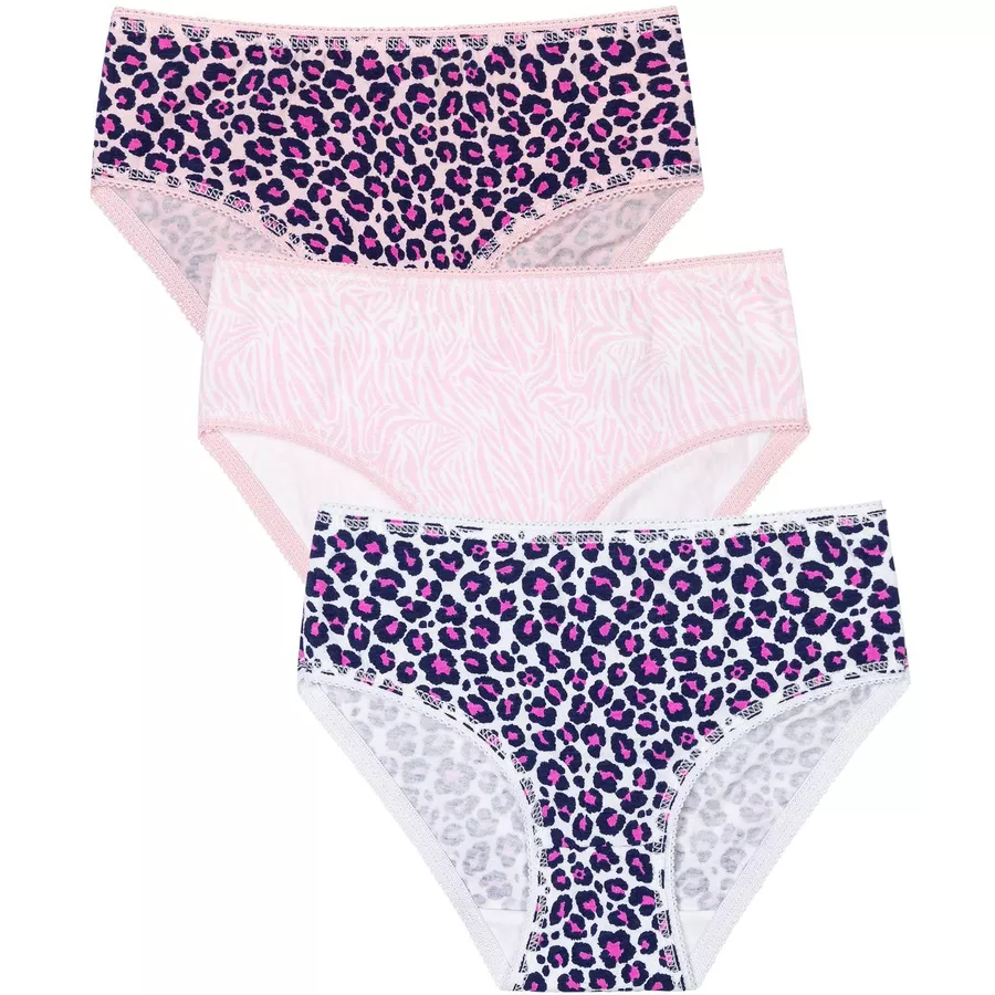 MINOTI 3er-Pack Slips Rosa