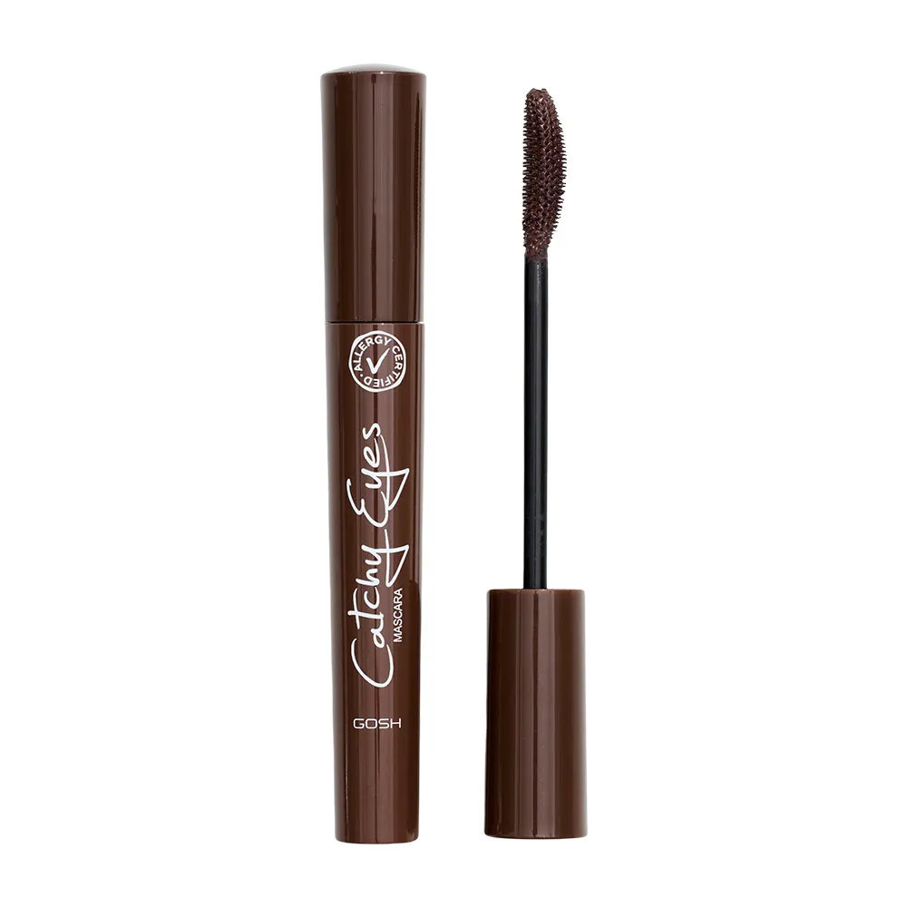 GOSH Catchy Eyes Mascara - Allergy Certified 003 Brown - 8 ml.
