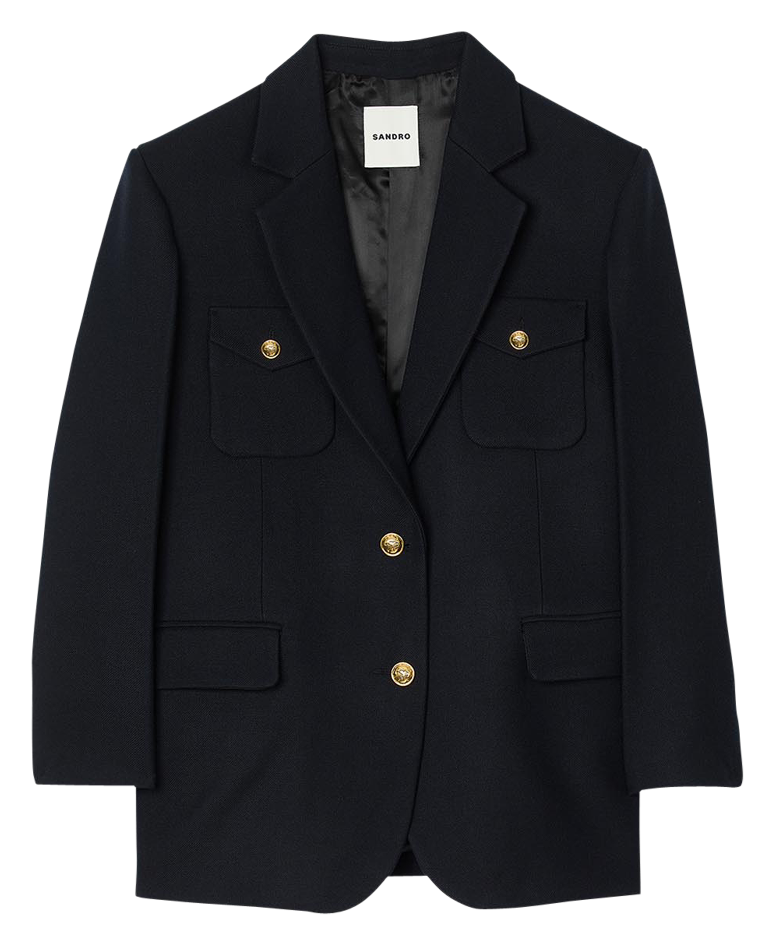 Veste de blazer oversize | Bleu