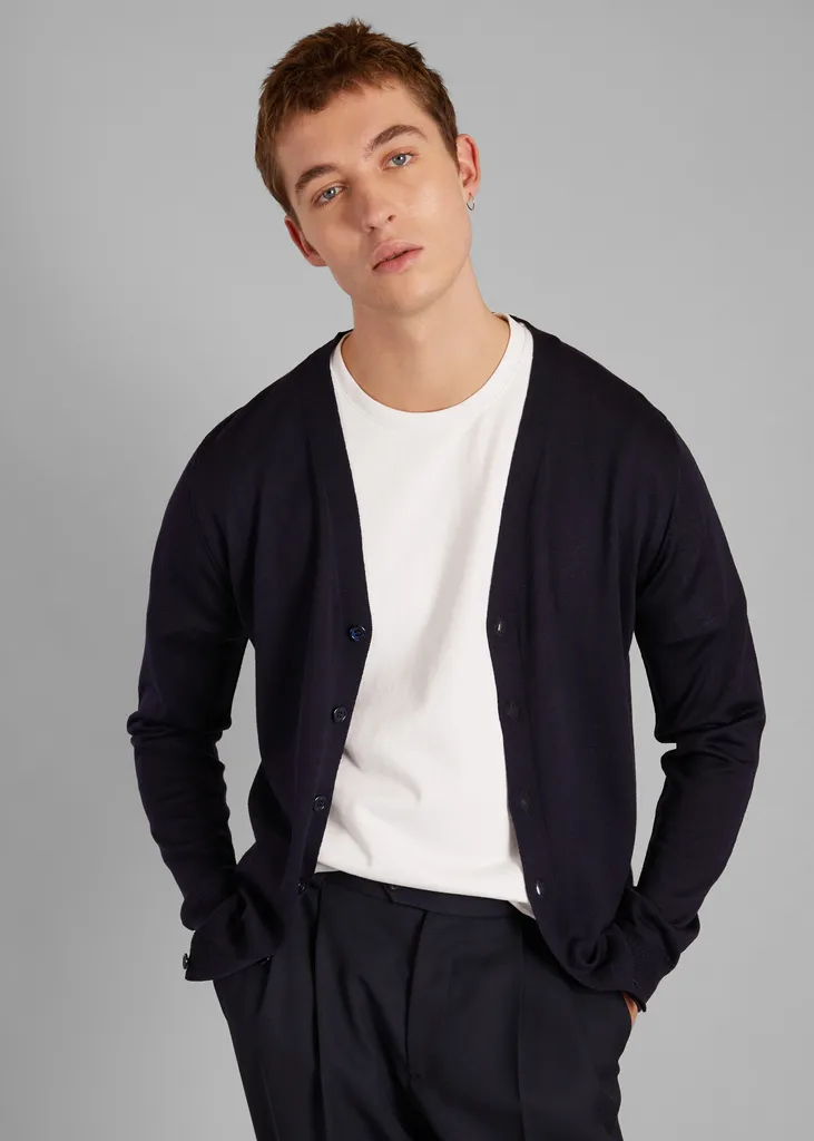 Cardigan Boutonné Mérinos L'Exception Paris