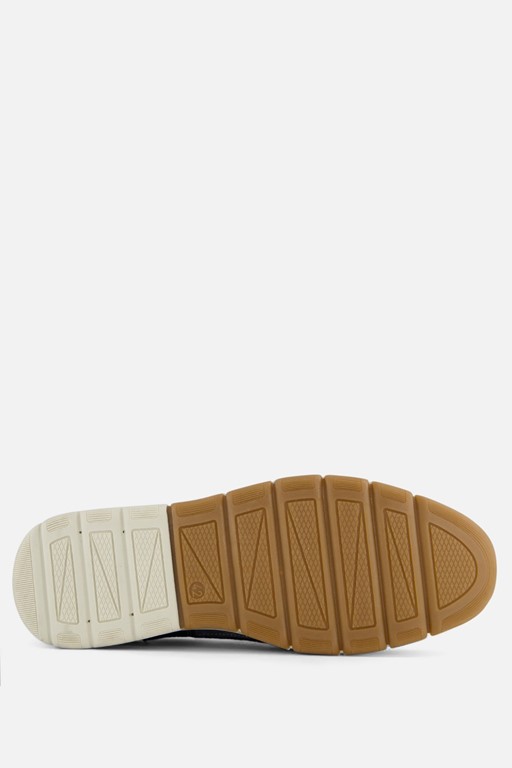 Outfielder Instappers blauw Nubuck
