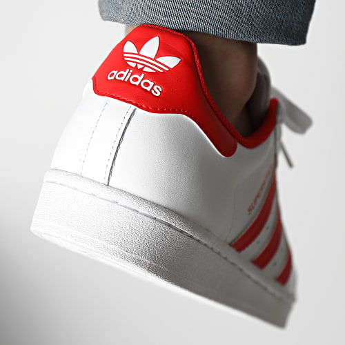Baskets Superstar GZ3741 Cloud White Vivid Red