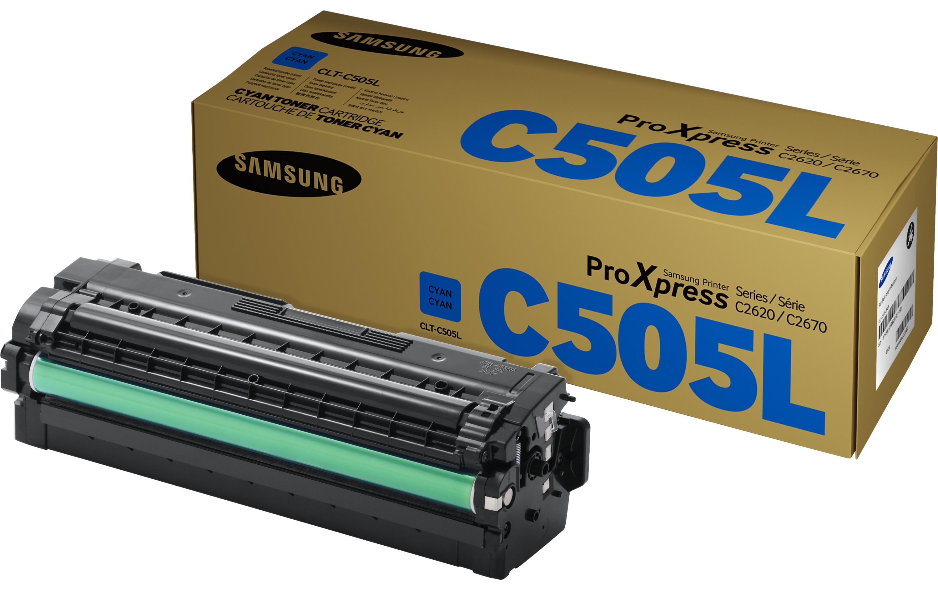 Toner CLT-C505L / SU035A CyanToner, Cyan