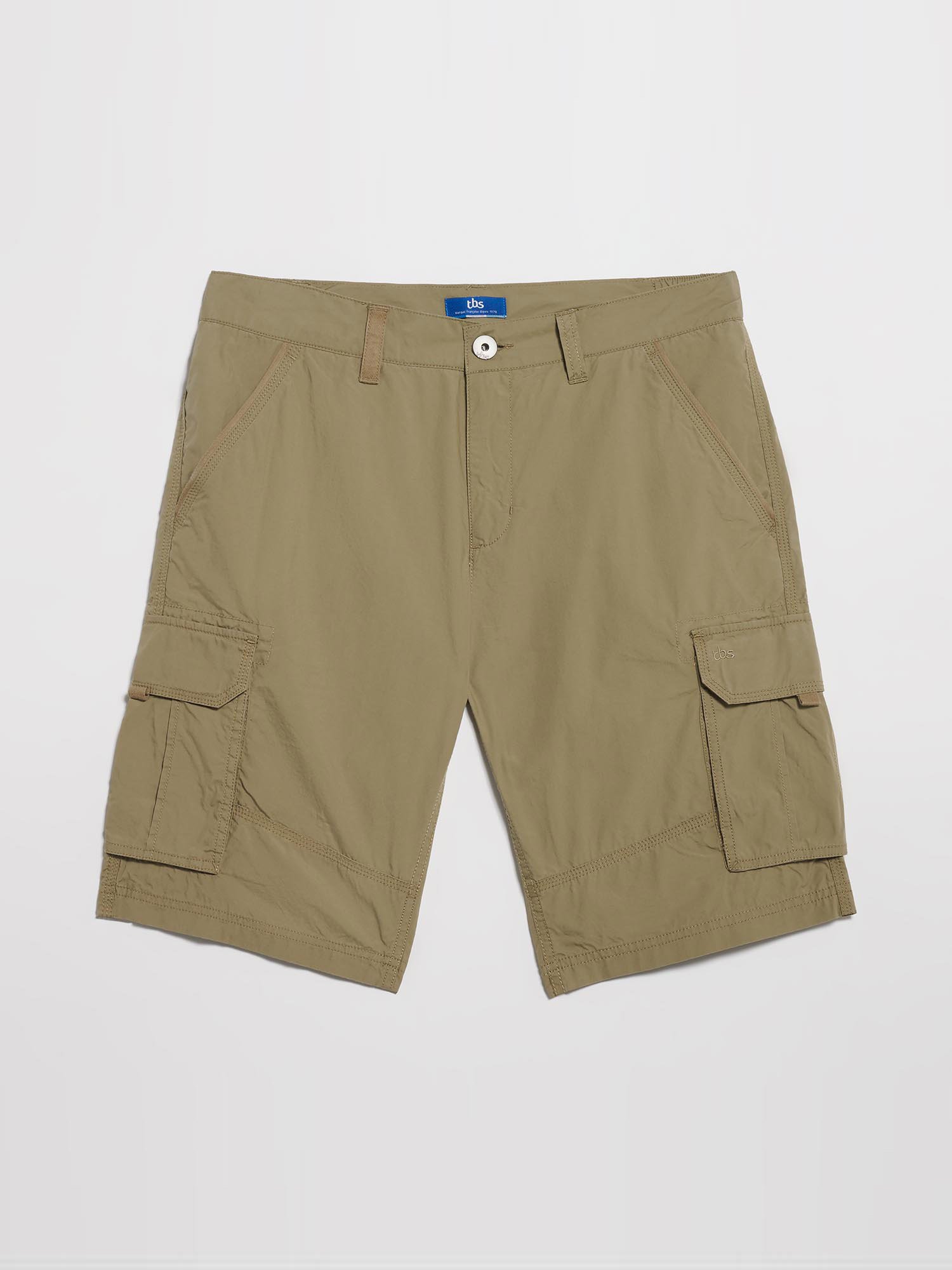 Short Homme Coton Biologique Kaki